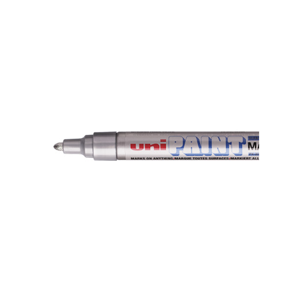 Marqueur huile créatif Uni Ball Paint Marker PX-21 pointe moyenne argent