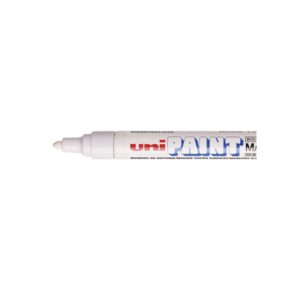 Marqueur huile créatif Uni Ball Paint Marker PX-20 pointe moyenne blanc