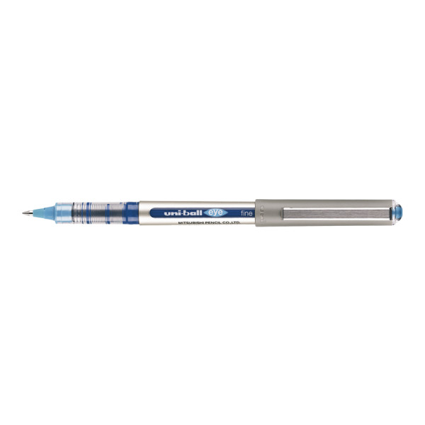 Stylo roller turquoise Uni Ball EYE pointe fine 0,7mm