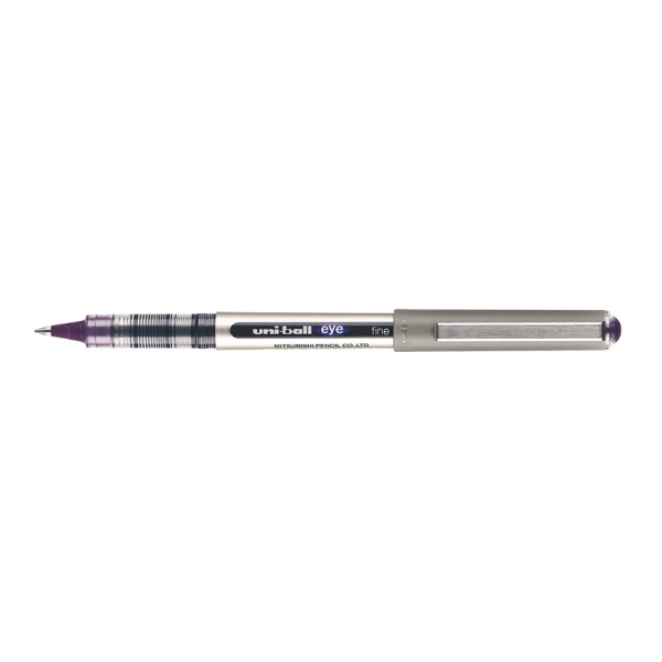 Stylo roller violet Uni Ball EYE pointe fine 0,7mm
