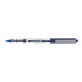Stylo roller bleu Uni Ball EYE pointe fine 0,5mm