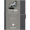 Carnet Paint On Mixed Media A5 - 64 Pages - 250G - Gris - Clairefontaine