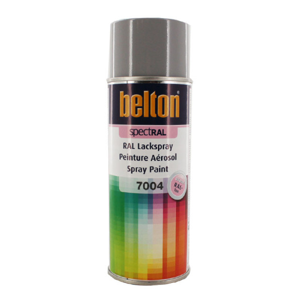 Bombe de peinture Belton Spectral RAL7004 Gris sécurité 400ml
