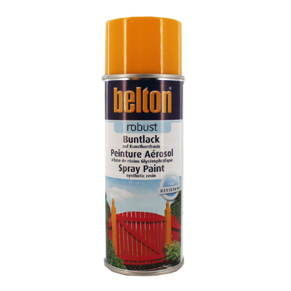 Bombe de peinture Belton Robust RAL 1007 Jaune narcisse 400ml