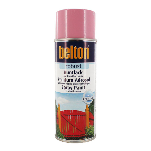 Bombe de peinture Belton Robust Pastel Rose 400ml