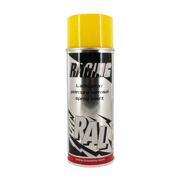 Bombe de peinture carrosserie voiture Racing RAL1021 Jaune colza 400ml