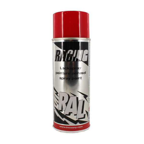 Bombe de peinture carrosserie voiture Racing RAL3000 rouge feu 400ml