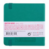 Carnet Croquis 12x12 cm - 80 feuilles - 140g - vert forêt - Royal Talens
