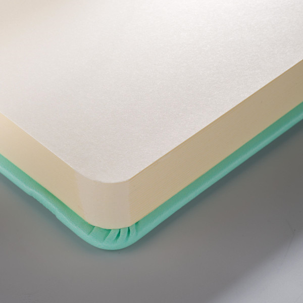 Carnet Croquis 12x12 cm - 80 feuilles - 140g - vert menthe - Royal Talens