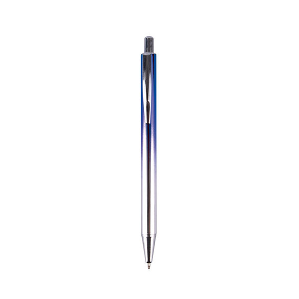 Stylo à bille mine rétractable pointe moyenne corps métal Apli