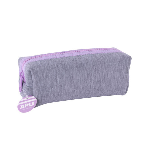 Trousse scolaire rectangulaire néoprène 19cm Apli