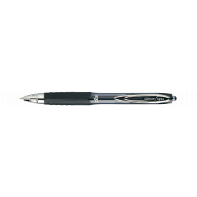 Stylo roller encre gel noir pointe moyenne 0.7 mm Uni-Ball Signo 207