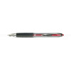 Stylo roller encre gel rouge pointe moyenne 0.7 mm Uni-Ball Signo 207