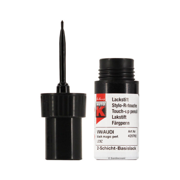 Stylo de retouche et vernis pour carrosserie - Audi - Volkswagen - 1Z Black Magic
