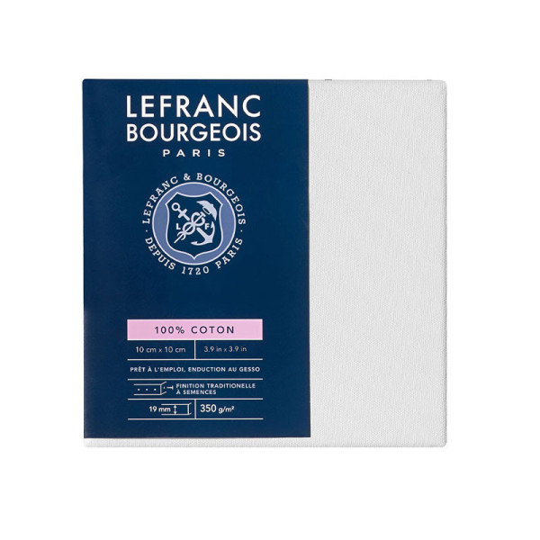 photo-Châssis - Toile - 10x10cm - 100% coton - Lefranc Bourgeois