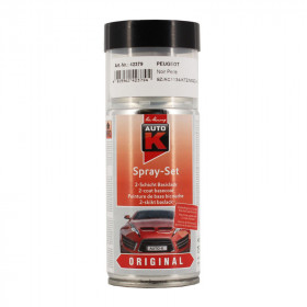 photo-Bombe de peinture pour carrosserie - Peugeot - 9Z Noir perle - Auto K