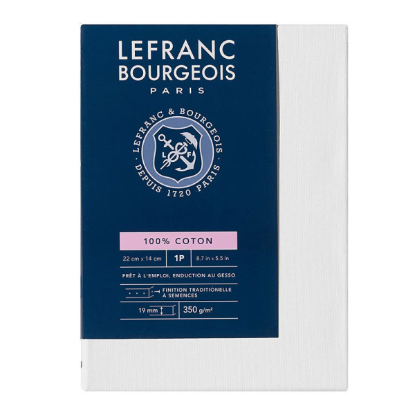 photo-Châssis - Toile - 22x16cm - 1F - 100% coton - Lefranc Bourgeois