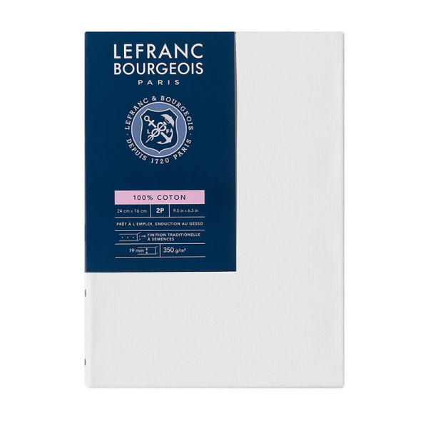 photo-Châssis - Toile - 24x16cm - 2P - 100% coton - Lefranc Bourgeois