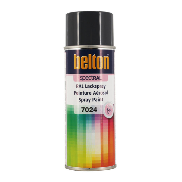 photo-Bombe de peinture Belton Spectral RAL7024 Gris graphite 400ml