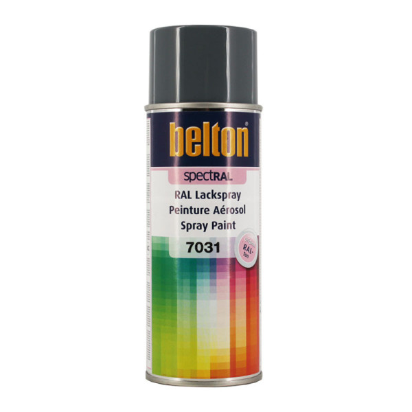photo-Bombe de peinture Belton Spectral RAL7031 Gris bleu 400ml