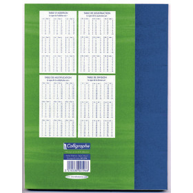Cahier de brouillon - 17x22(cm) - 96 pages - couverture en carton - sans spirale - Clairefontaine - Calligraphe