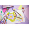 Feutres - Double pointe - 10 couleurs pastel - Coloriage - Enfant/Adulte - Faber-castell