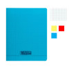 photo-Lot de 3 cahiers - 24x32(cm) - Grands carreaux - 192 pages - couverture en polypro - sans spirale - Clairefontaine