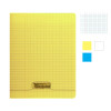 photo-Lot de 3 cahiers - 24x32(cm) - Grands carreaux - 140 pages - couverture en polypro - sans spirale - Clairefontaine