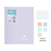 Cahier - 24x32(cm) - Grands carreaux - 96 pages - couverture en polypro - sans spirale - Clairefontaine - Koverbook