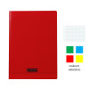 Cahier - 24x32(cm) - Grands carreaux - 96 pages - couverture en polypro - sans spirale - Clairefontaine