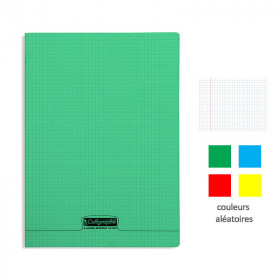 photo-Cahier - 24x32(cm) - Petits carreaux - 48 pages - couverture en polypro - sans spirale - Clairefontaine - Calligraphe