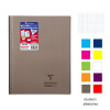 Cahier - 24x32(cm) - Petits carreaux - 160 pages - couverture en polypro - à spirale - Clairefontaine - Koverbook