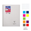 Cahier - 24x32(cm) - Petits carreaux - 160 pages - couverture en polypro - à spirale - Clairefontaine - Koverbook
