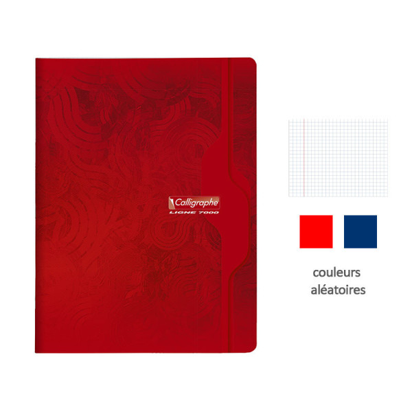 photo-Cahier - 24x32(cm) - Petits carreaux - 192 pages - couverture en carton - sans spirale - Clairefontaine - Calligraphe