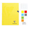 photo-Cahier - 24x32(cm) - Petits carreaux - 48 pages - couverture en polypro - sans spirale - Clairefontaine - Mimesys