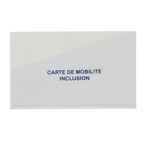 Etui adhésif pour carte de mobilité réduite - My color' pop