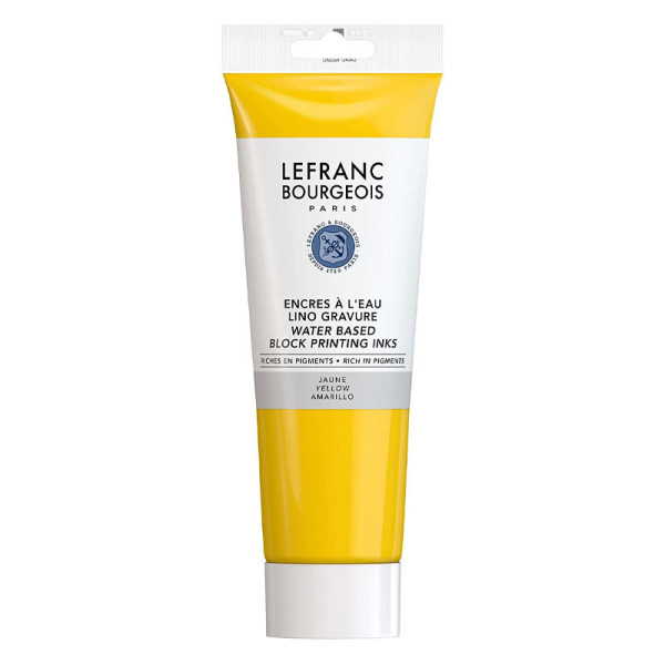 Encre à l'eau en tube jaune d'or 250ml - Lefranc Bourgeois | Artmania