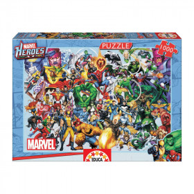 Puzzles Les Héros de Marvel 1 000 pièces - Educa | Artmania