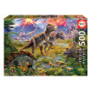Puzzle Rencontre entre dinosaures 500 pièces - Educa | Artmania