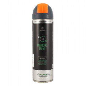 photo-Bombe de peinture de marquage au sol signalisation - Orange - MTN Pro - 500ml