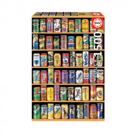 Puzzle Cannettes 1 500 pièces - Educa | Artmania
