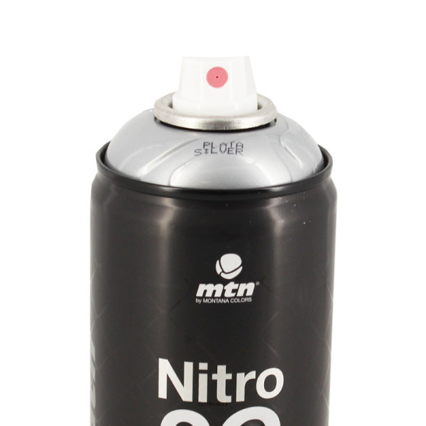 Bombe de peinture - Argent - MTN Nitro 2G Color - 500ml