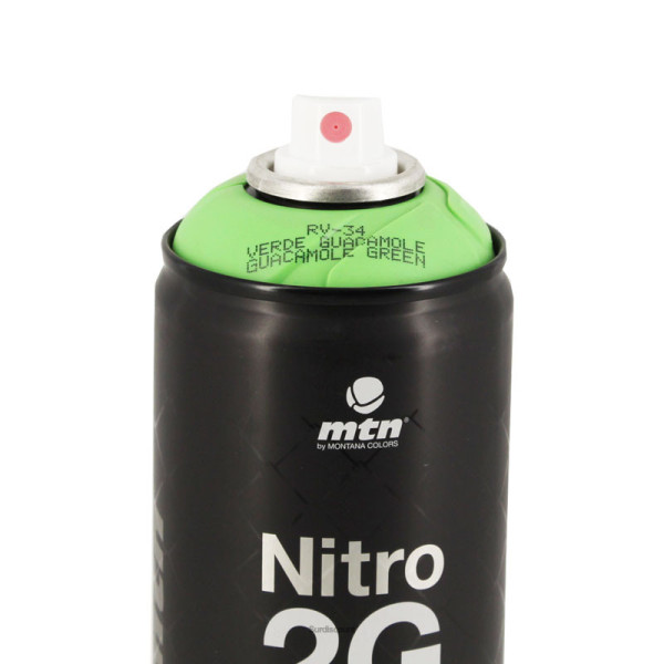 Bombe de peinture - RV-34 Vert guacamole - MTN Nitro 2G Color - 500ml