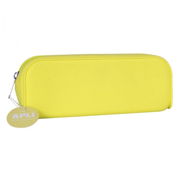 Trousse scolaire couleur fluo 18 cm Apli