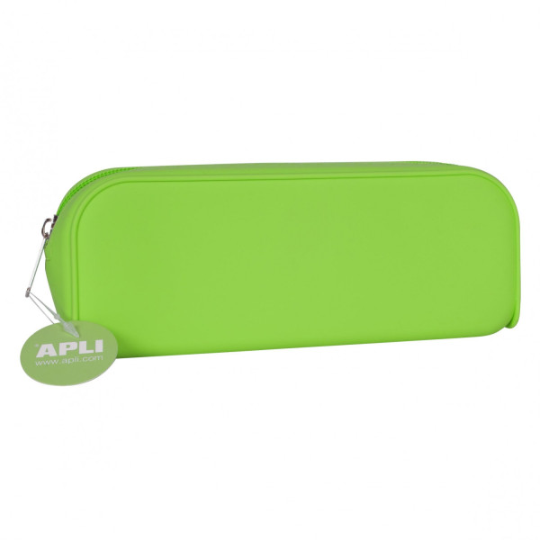 Trousse scolaire couleur fluo 18 cm Apli