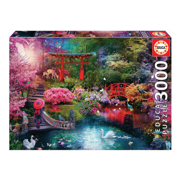 Puzzle Jardin Japonais 3 000 pièces - Educa - Artmania