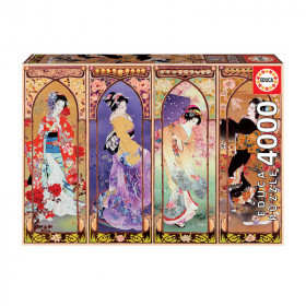 Puzzle Collage Japonais 4 000 pièces - Educa | Artmania