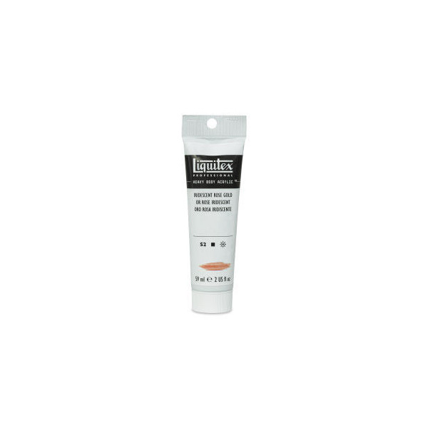 Peinture Acrylique en tube or rose iridescent 59ml - Liquitex Heavy Body