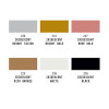Set de peinture acrylique Iridescentes 6x59ml - Liquitex Heavy Body