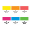 Set de peinture acrylique Fluorescentes 6x59ml - Liquitex Heavy Body
